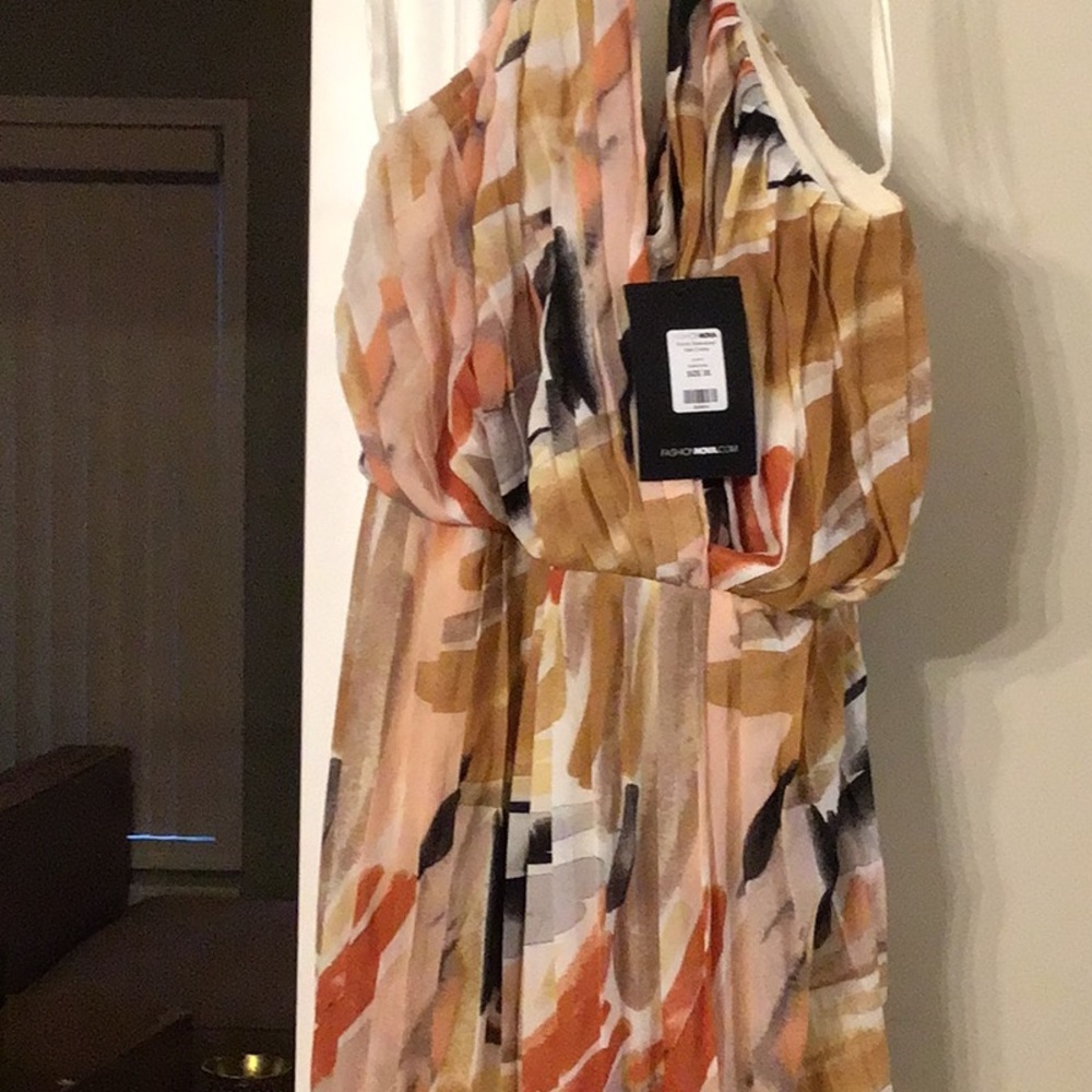 Long flowing dress